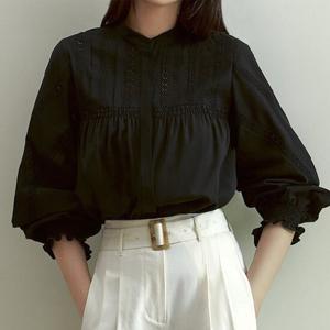 데일리 코튼100% 블라우스 1종