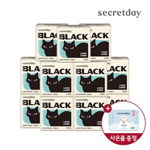 시크릿데이 블랙 롱라이너 20P 11팩+순한코튼 슬림핏 M 2P 증정