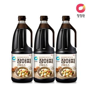 청정원 장아찌 간장소스 1.7L 3병