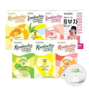 티젠 콤부차 7가지맛*10스틱+보틀