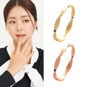 [엘렌쥬얼리] 14K 앤초비 미스 링 금 반지