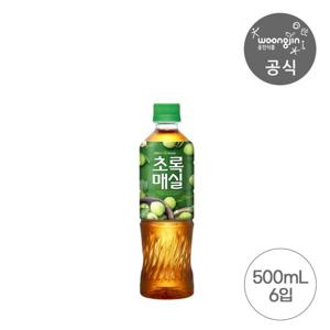 [웅진식품] 초록매실 500mL 6개