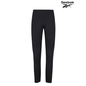 [리복]Reebok 여성 블랙 트레이닝 WOR 로고 레깅스 REPA1F330BK