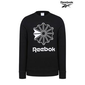 [리복]Reebok 남여공용 클래식 AC FT 빅 스타크레스트 크루 RETS1F311BK