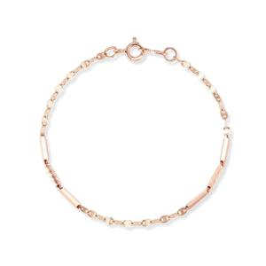 [도로시] 14k 스틱 드럼 믹스체인 팔찌_16cm