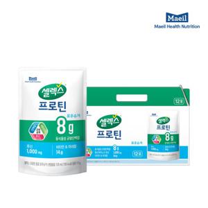 셀렉스 마시는프로틴 로우슈거 파우치 12팩