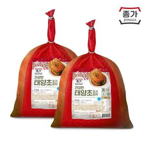 종가 종가집 건강한 태양초 포기김치 8kg (4kg*2)