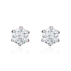 [비앤비골드] 14K 1부 랩그로운 다이아몬드 데일리 침귀걸이 한쌍 JNE37871