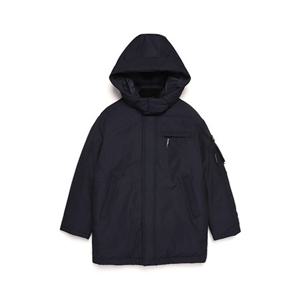 내셔널지오그래픽 키즈 N214KPD010 패딩 야상형 JP NAVY