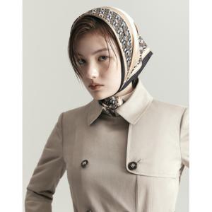 닥스 여성 23FW 베이지 클래식 더블 롱 트렌치코트(코튼 100) DLCO3D801I2