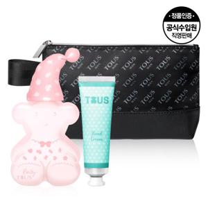 베이비토스 핑크 프렌즈 EDC 100ml + 토스 핸드크림 30ml+파우치