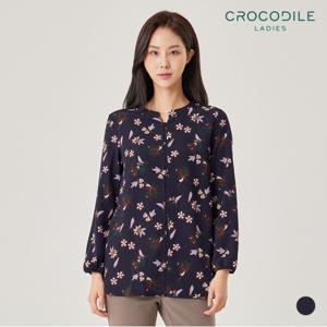 [크로커다일레이디] 플라워패턴블라우스_CLAFBL107