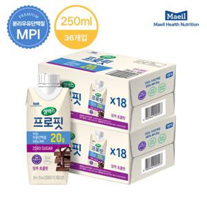 [쇼핑백증정]셀렉스 프로핏 모카 초콜릿 250ml*36입