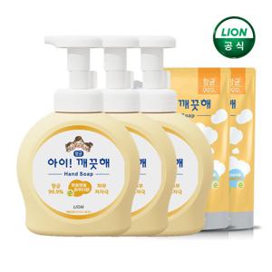 아이깨끗해 핸드워시 490mlx3개+리필x2개