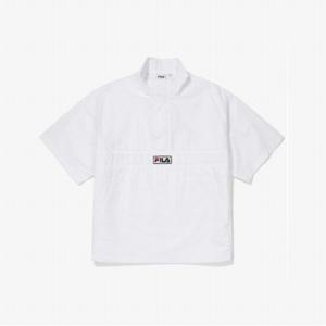 [FILA] 라이프 베이직 반팔 아노락바람막이 (FS2JKF2101X_OWH)