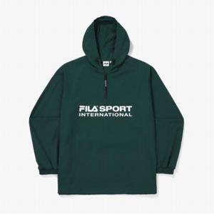 [FILA] TAG가119000원 유니 컴포트핏 인터내셔널 우븐 후드티(F