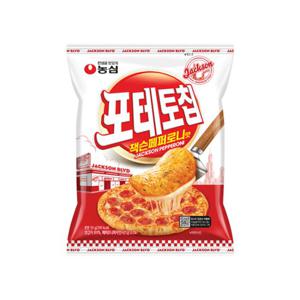 농심 포테토칩 잭슨페퍼로니맛 50g x 8봉