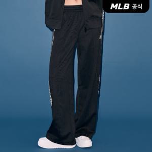 [MLB공식] 베이직 애슬레저 져지 와이드팬츠 NY (Black)