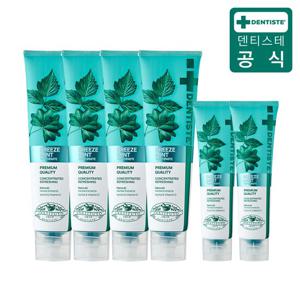 덴티스테 뉴브리즈민트 6종 180g×4개+60g×2개