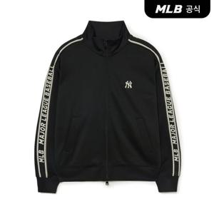 [MLB공식] 베이직 애슬레저 져지 스텐드넥 집업 NY (Black)