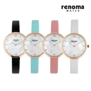 [RENOMA] 레노마 여성용 가죽시계 RE525 4종중 택1