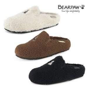 베어파우(BEARPAW) MINDY BEAR 털 뮬 슬리퍼 (womens) 3종택1