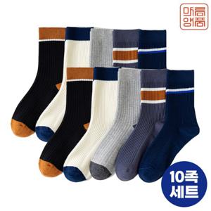 마름양품 사계절 양말 직장인 학생 모던양말B 10족 23SOCKS_MDB