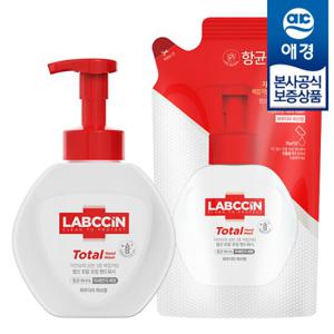 [애경]랩신 포밍 핸드워시 토탈 용기 250ml + 리필 200ml