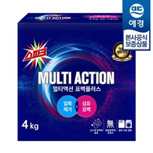 [애경]스파크 멀티액션 표백플러스 4kg x1개