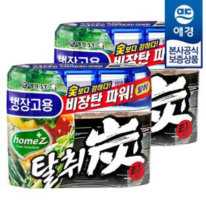 [애경]에어후레쉬 탈취탄 냉장고용 140g x2개