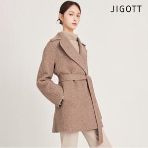 (지고트) 와이드 칼라 알파카 울 코트 JNBA0CTC6