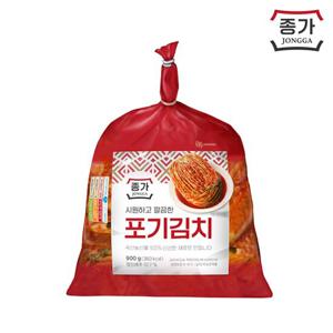 종가 종가집 중부식 포기김치 900g