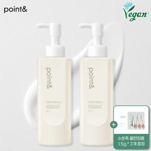 [포인트앤] point& 저자극 소이 클렌징 밀크 230ml X 2개