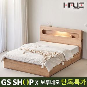 [단독]보루네오하우스 프라임 안타 수납 킹 침대 K 본넬 GM6027