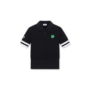 [WAAC] WAAC THE ORIGINAL Women WAACKY Knit Polo_WWWAX24230BK