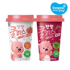 [동원xGS] 소와나무 쿨피스 에이드 300ml x12개 /복숭아/자두