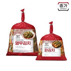 종가 종가집 열무김치 2.5kg+파김치 1kg