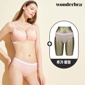 GS단독[팬티+1] 원더브라 풀커버리지 브라팬티 3종 WBW3M36_T2