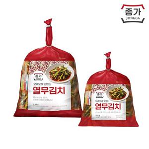 종가 종가집 열무김치 2.5kg+열무김치 0.9kg