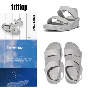 핏플랍 [FITFLOP] FFSO4E102SV 루루 쉬머럭스 백스트랩샌들_실버 여성