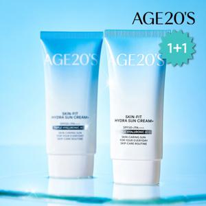 [에이지투웨니스]AGE20S 스킨핏 수분 선크림 플러스 50ml X 2개