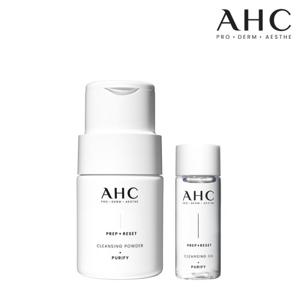 [빅세일] AHC 프렙리셋 클렌징파우더 40g+클렌징오일 20ml