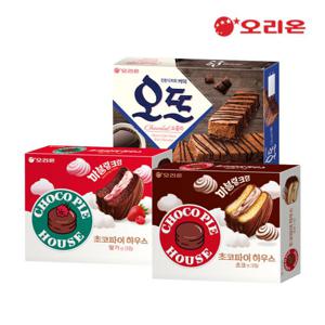 [오리온]초코파이하우스12p초코+딸기+오뜨쇼콜라12p