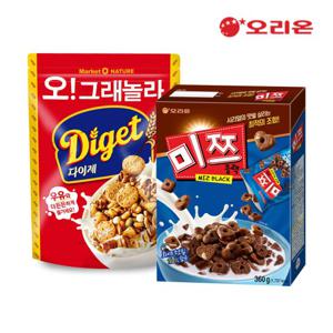 [오리온]오그래놀라다이제(300g)x1+미쯔대용(360g)x1