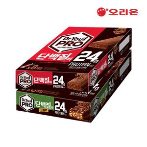 [오리온]닥터유프로 단백질바/단백질바 크런치(70g) x 8P