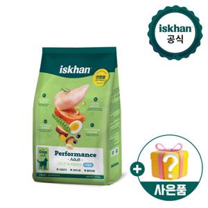 이즈칸 독 퍼포먼스 어덜트 2.5kg 강아지 사료 +통통닭1개