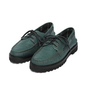 [공식] 말본골프 [MALBON x SPERRY] 악어 보트슈즈 GREEN