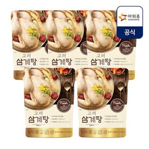 [아워홈] 고려 삼계탕 800g x 5팩