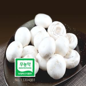 친환경 무농약 부여 양송이 버섯 가정용 500g 못난이 조리용