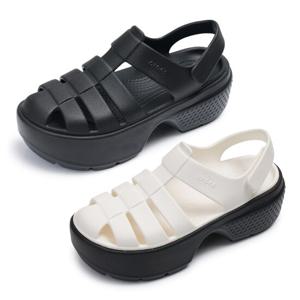 크록스(CROCS) STOMP FISHERMAN SANDAL 샌들 (womens) 2종 택1